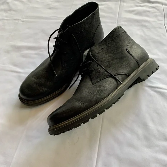 Florsheim | Shoes | Mens Florsheim Black Leather Boots 5  display picture 1